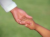 Mother Holding Child's Hand